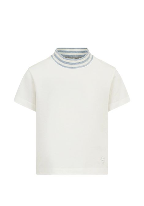 T-shirt con scollo ELEVENTY KIDS | EY8P01 Z3707101AZ